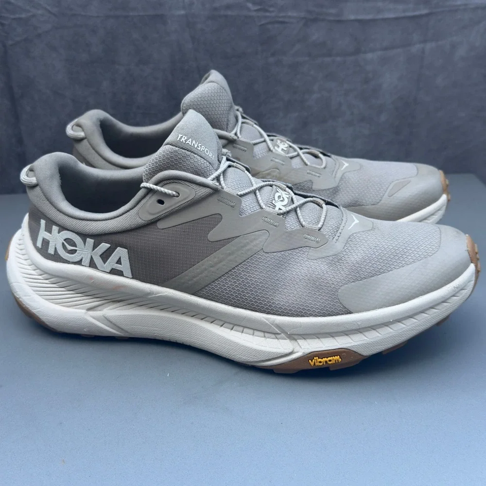 HOKA Transport Lifestyle Sneakers Eggshell Shifting Sand Beige Women 7.5